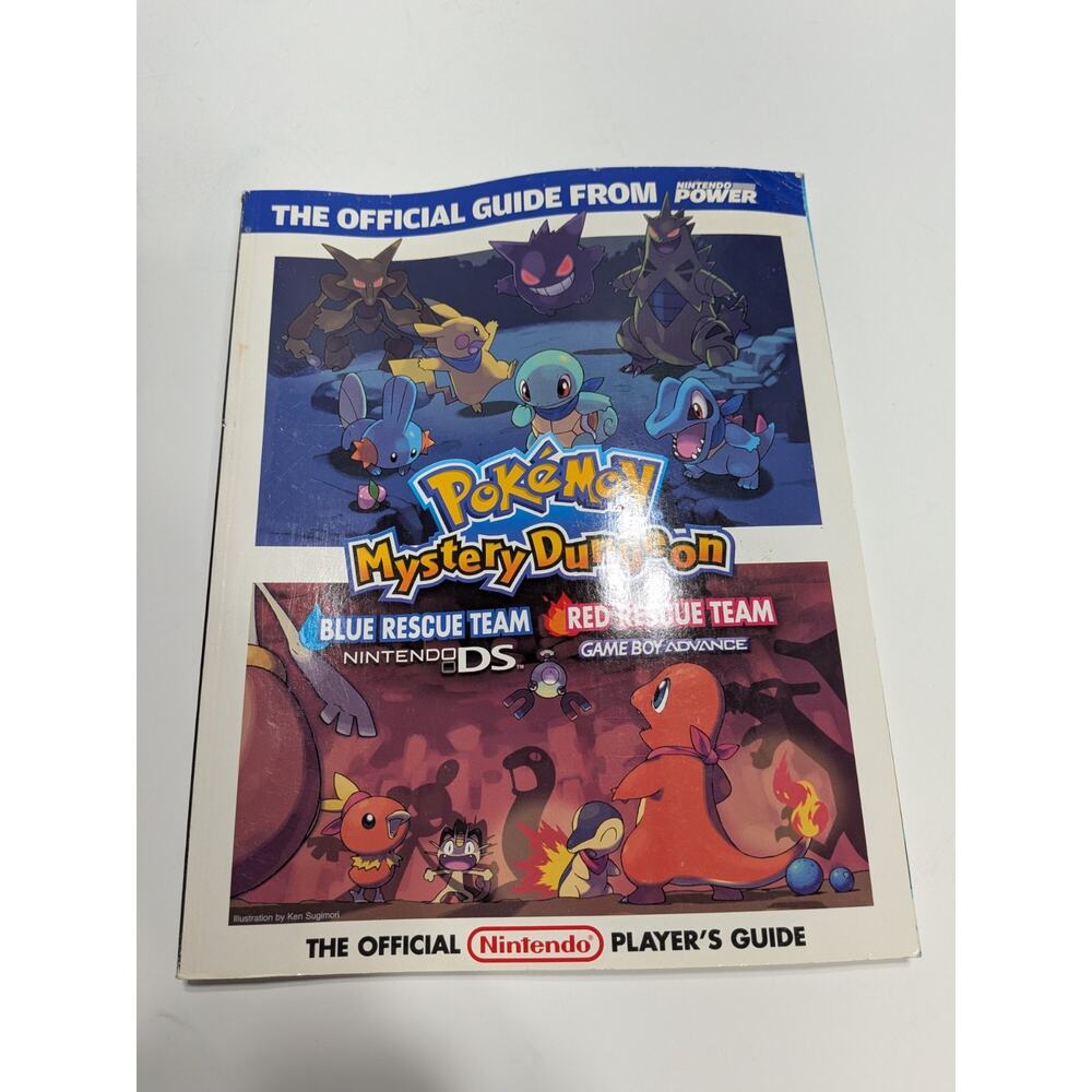 Nintendo Power Pokémon Mystery Dungeon Red & Blue Team Official‎ Player Guide DS